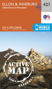 Ordnance Survey - Ellon and Inverurie : 421 - New Sheet map