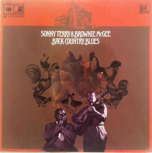 Sonny Terry & Browni - Back Country Blues - Used Vinyl Record