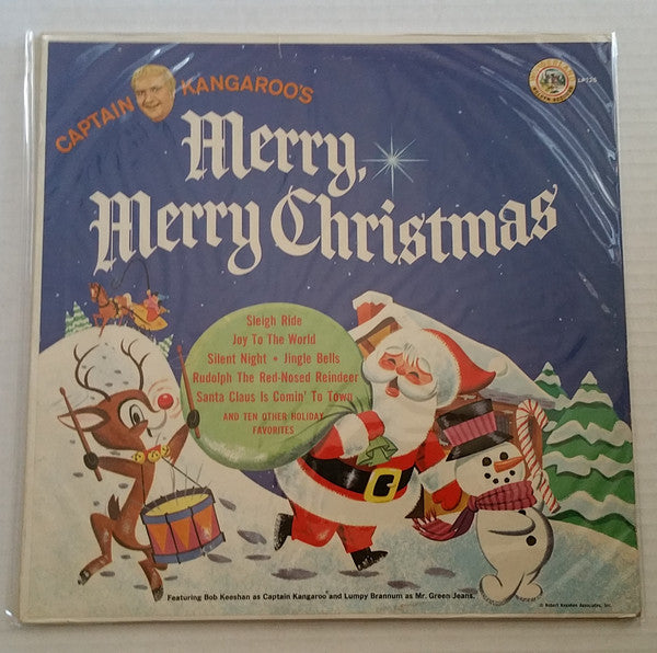 Captain Kangaroo - Merry, Merry Christmas! From - Used Vinyl Record