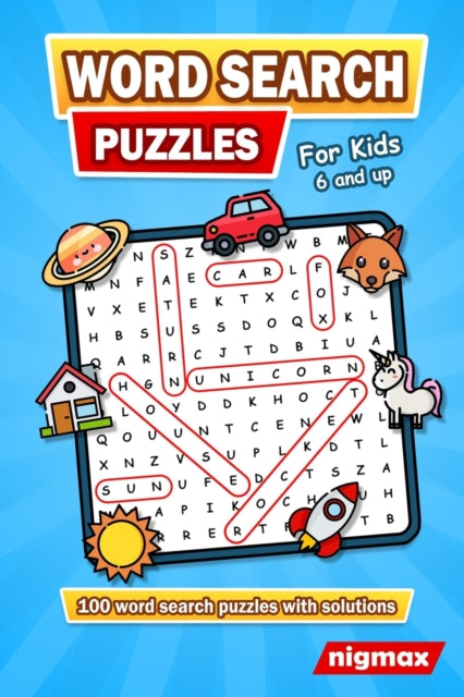nigmax - Word Search for Kids Age 6 and up  100 Word Search Puzzles (S