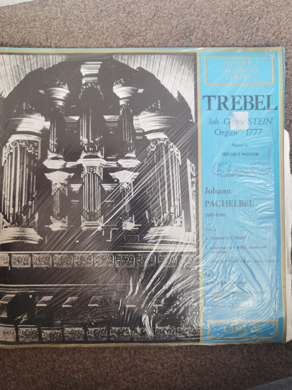 Helmut Winter - Trebel - Joh-Georg Stein Organ 1777 - Used Vinyl Rec