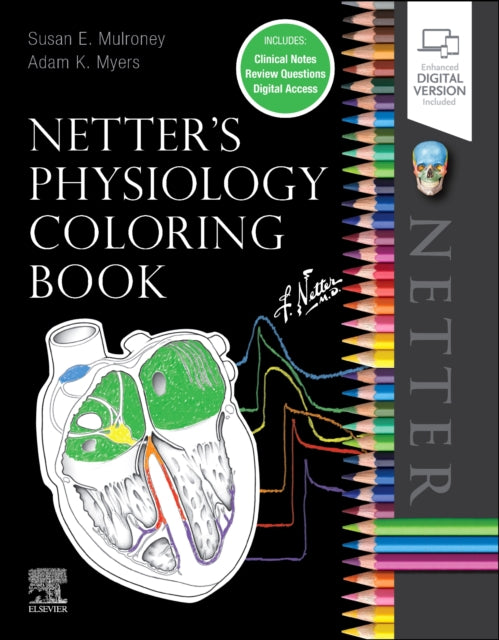 Adam Myers - Netter&#39;s Physiology Coloring Book - New Paperback
