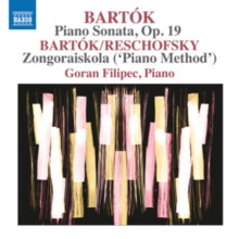 GORAN FILIPEC - BARTOK - PIANO SONATA OP 19 - CD