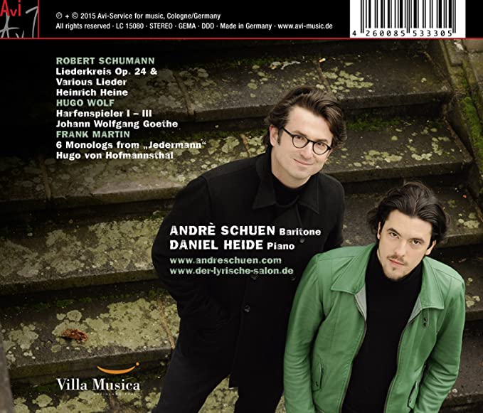 Andre Schuen - Lieder - CD