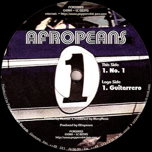 Afropeans - No. 1 - Used Vinyl Record 12"