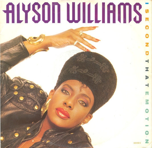 Alyson Williams - I Second That Emotion - Used Vinyl Record 12"
