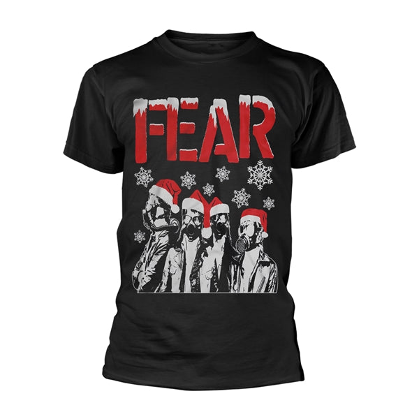 FEAR - GAS MASK SANTAS - tshirt - T Shirt - Size XL