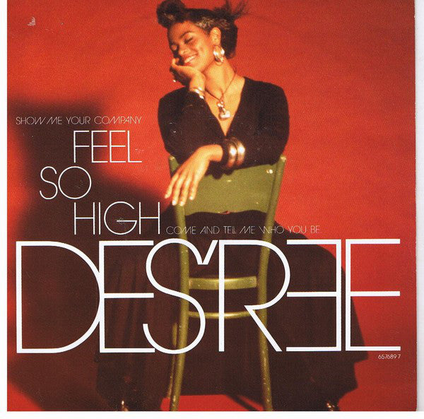 Des'ree - Feel So High - Used Vinyl Record 7"