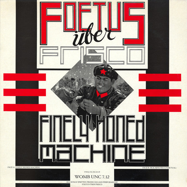 Foetus - Finely Honed Machine - Used Vinyl Record 12"