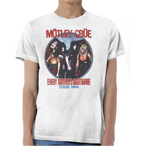 Motley Crue - tshirt - Unisex - Short Sleeves - Large