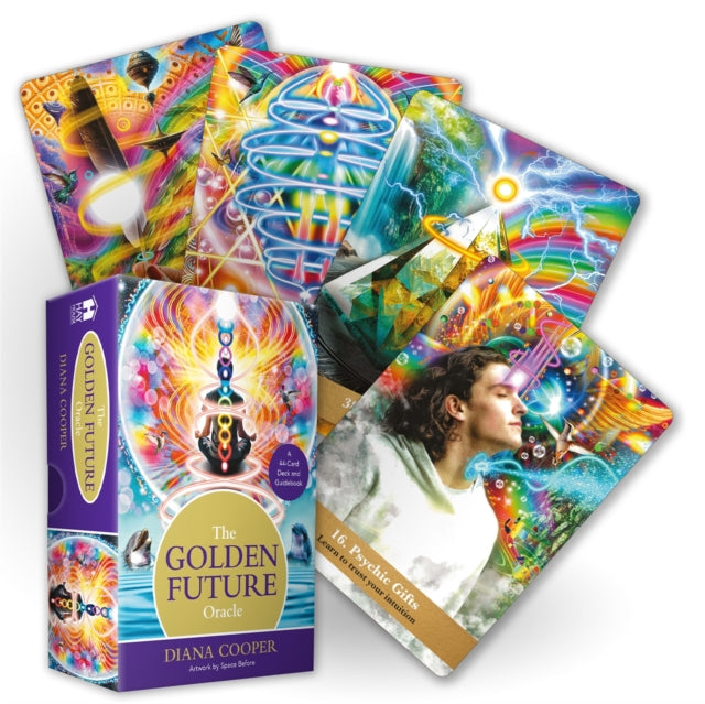 Diana Cooper - Golden Future Oracle : A 44-Card Deck and Guidebook - N
