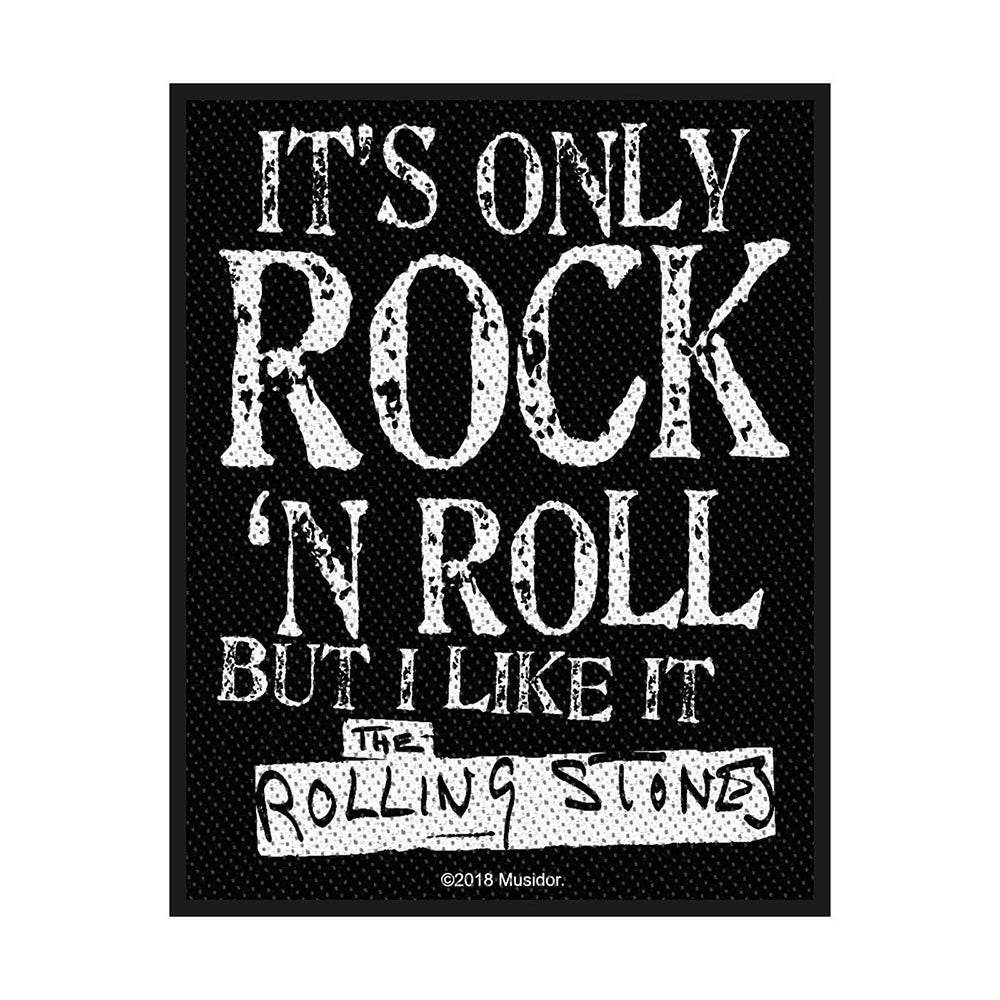 ROLLING STONES - IT'S ONLY ROCK 'N ROLL (PACKAGED) - Patch  - Standard