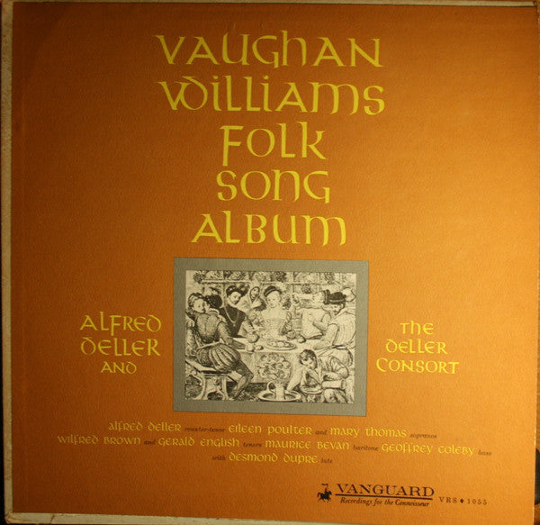Alfred Deller - Vaughan Williams Folk Song Album - Used Vinyl Record