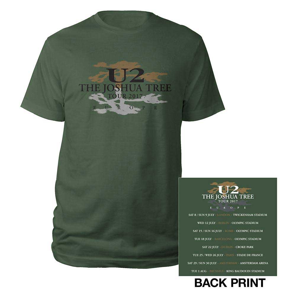 U2 - tshirt - Unisex - Short Sleeves - Small