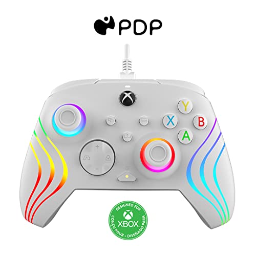 AG WIRED WAVE WHITE CONTROLLER - New Microsoft Xbox SX