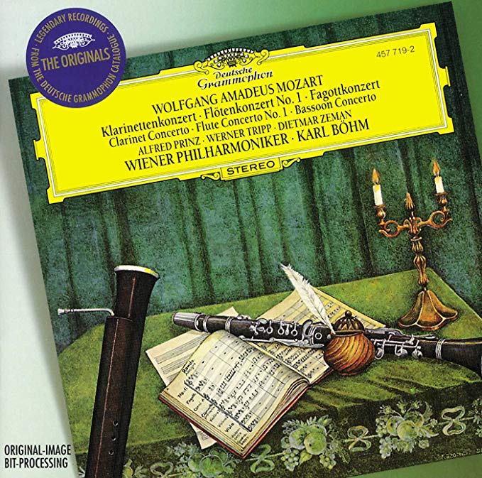 Wolfgang Amadeus Moz - Klarinettenkonzert • Flotenkonzert No. 1 • F