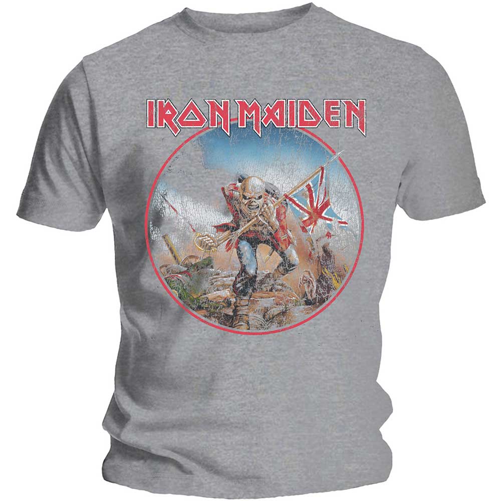 Iron Maiden - tshirt - Unisex - Short Sleeves - Large