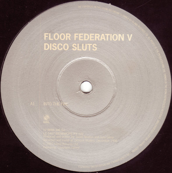 Floor Federation - Into The Fire / Into The Deep - Used Vinyl