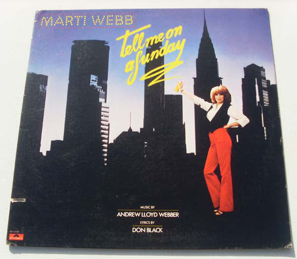 Marti Webb - Tell Me On A Sunday - Used Vinyl Record