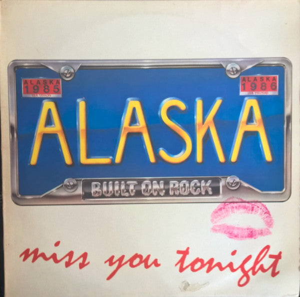 Alaska - Miss You Tonight - Used Vinyl Record 12"