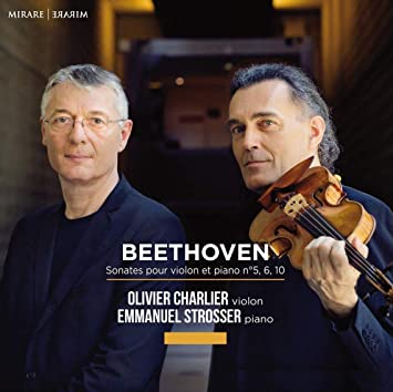 OLIVIER CHARLIER - BEETHOVEN: SONATES POUR VIOLON ET PIANO - CD ALBUM