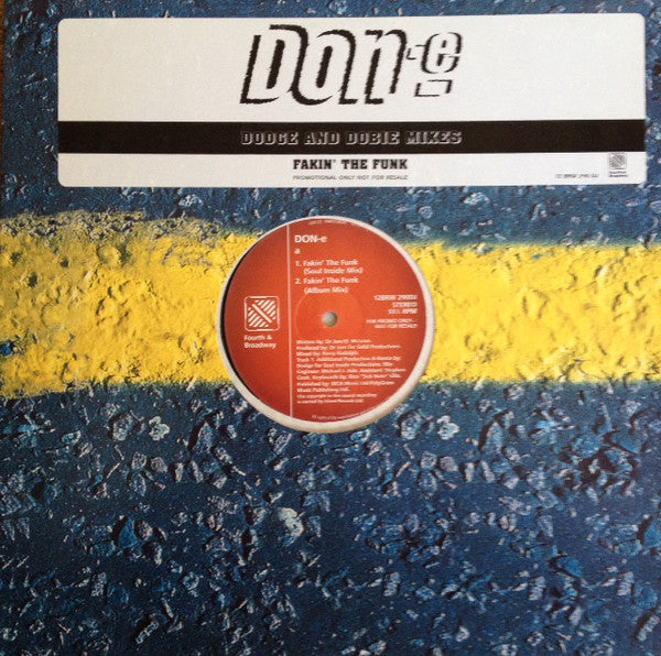 DON-E - Fakin' The Funk - Used Vinyl Record 12"