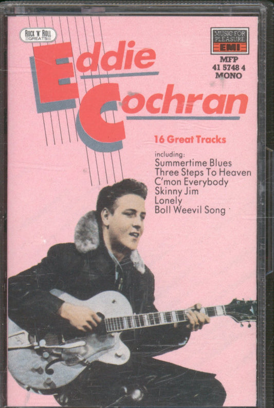 Eddie Cochran - 16 Great Tracks - Used Cassette