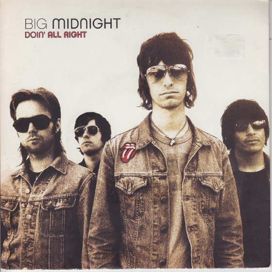 Big Midnight - Doin'All Right - Used Vinyl Record 7"