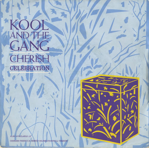 Kool & The Gang - Cherish / Celebration - Used Vinyl Record 7"