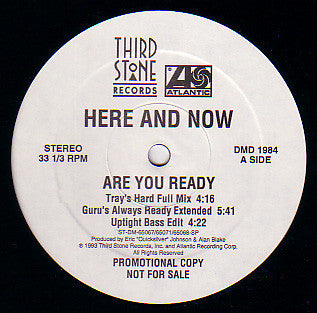 Here And Now - Are You Ready - Used Vinyl Record 12"