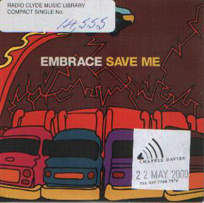 Embrace - Save Me - Used CD