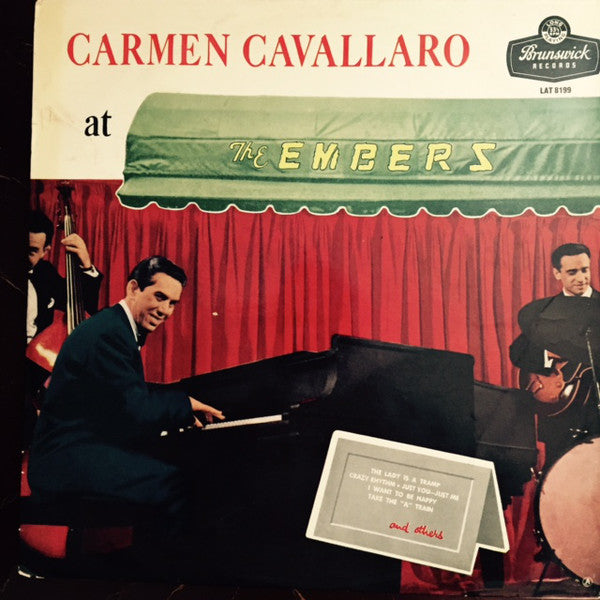 Carmen Cavallaro - At The Embers - Used Vinyl Record