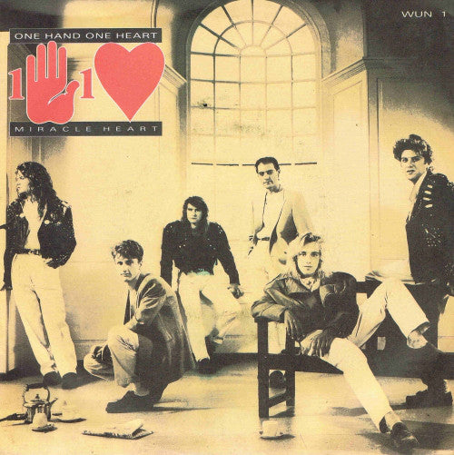 One Hand One Heart - Miracle Heart - Used Vinyl Record 7"