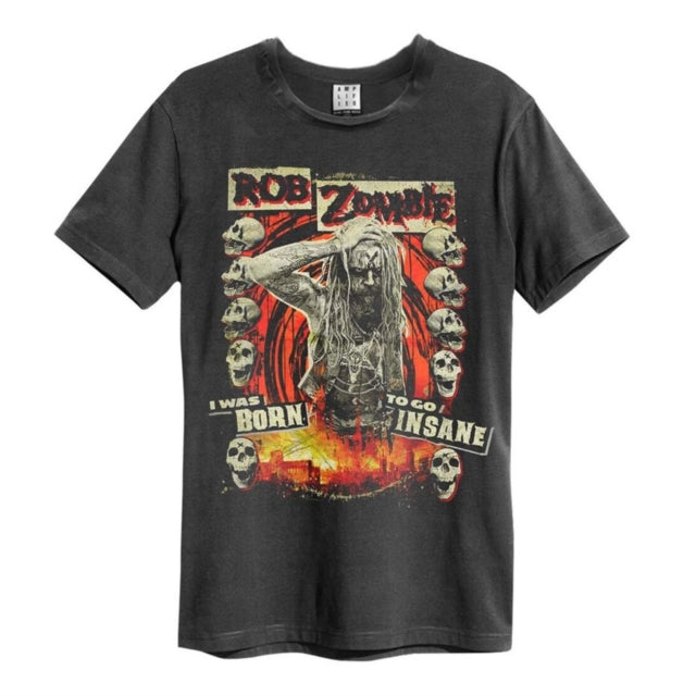 ROB ZOMBIE - - Born Insane - tshirt - T Shirt - Size S