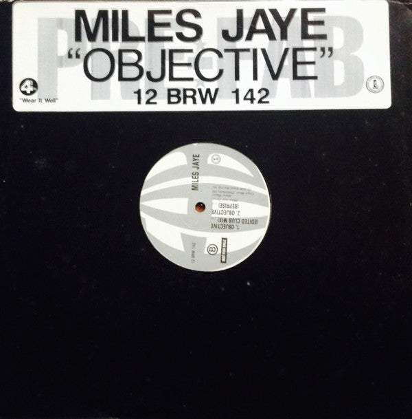 Miles Jaye - Objective - Used Vinyl Record 12"