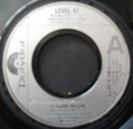 Level 42 - Lessons In Love - Used Vinyl Record 7"