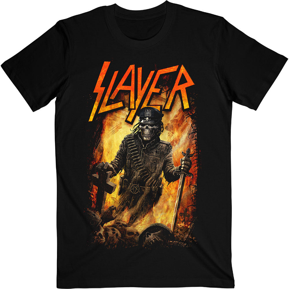 Slayer - tshirt - Unisex - Short Sleeves - Small