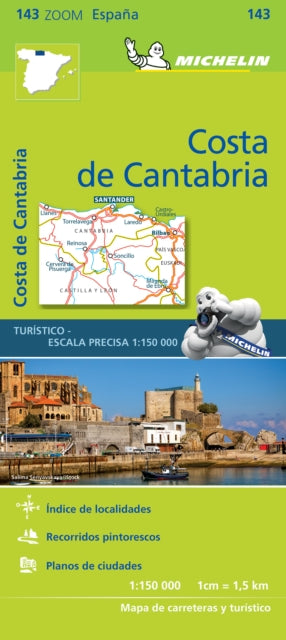 Costa de Cantabria - Zoom Map 143 : Map - New Sheet map