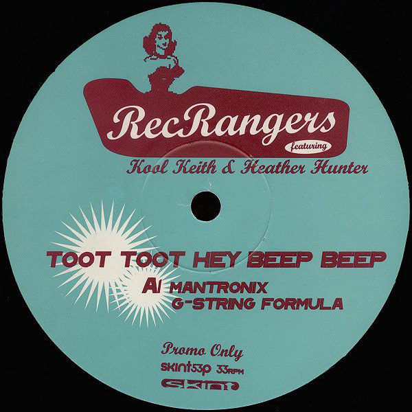 Rec Rangers - Toot Toot Hey Beep Beep - Used Vinyl Record 12