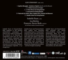 FAUST - STRAVINSKY: VIOLIN CONCERTO & CHAMBER WORKS - CD