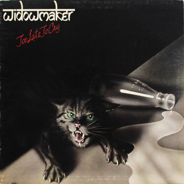 Widowmaker - Too Late To Cry - Used Vinyl Record