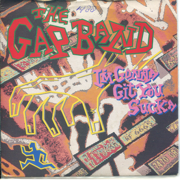 Gap Band - I'm Gonna Git You Sucka - Used Vinyl Record 7"