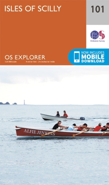 Ordnance Survey - Isles of Scilly : 101 - New Sheet map