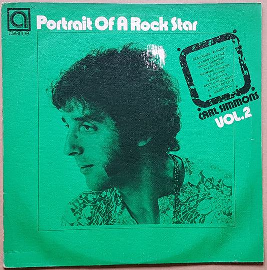 Carl Simmons - Portrait Of A Rock Star Vol. 2 - Used Vinyl Record