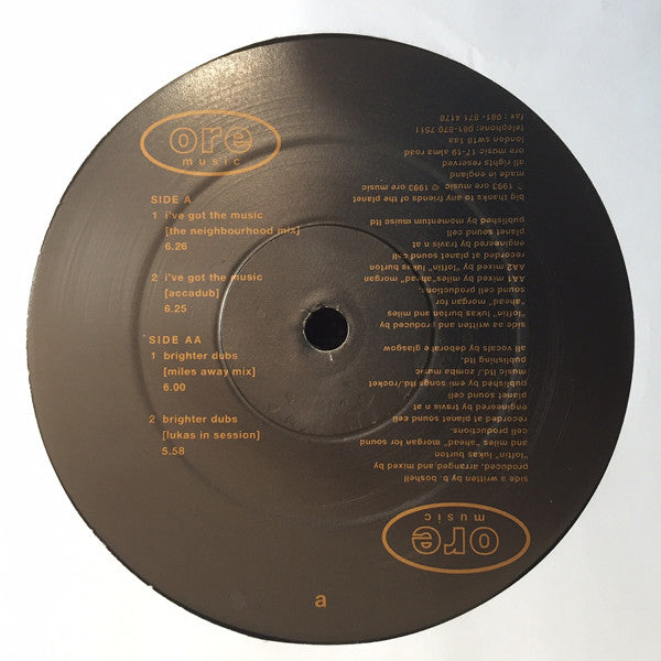 Mount Rushmore - I've Got The Music - Used Vinyl Record 12"