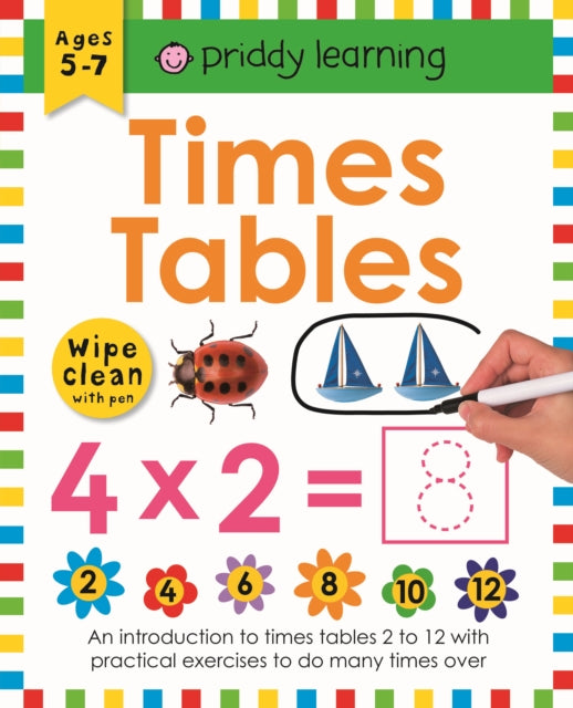 Roger Priddy - Times Tables : Wipe Clean Workbooks - Paperback