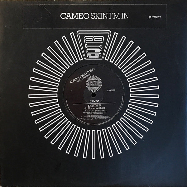 Cameo - Skin I'm In - Used Vinyl Record 12"