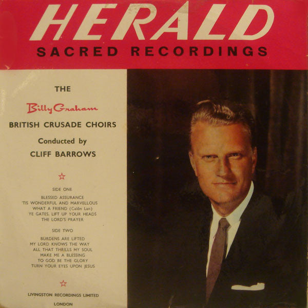 Billy Graham British - Blessed Assurance - Used Vinyl Record 10"