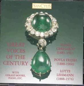 GERHARDT:FRIJSH:LEHM - GREAT VOICES OF THE CENTURY - CD