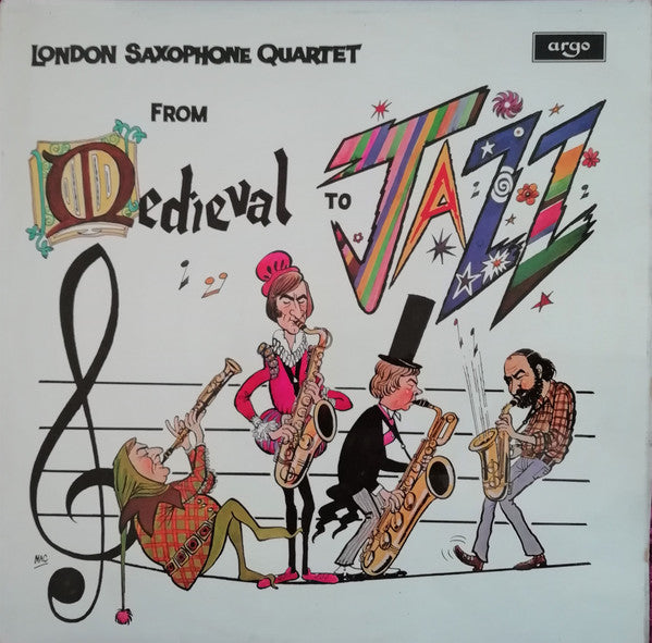 London Saxophone Qua - From Medieval To Jazz - Used Vinyl Record